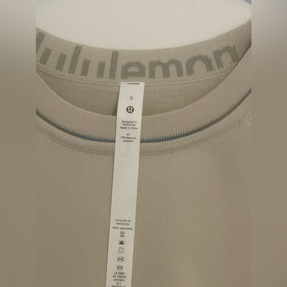 Lululemon Boxy Knit T-Shirt, Size Small - Picture 3 of 8